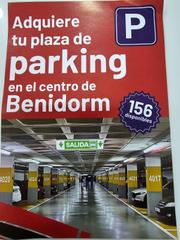 Aparcament cotxe a Centro Urbano. Plazas de parking en pleno centro de benidorm