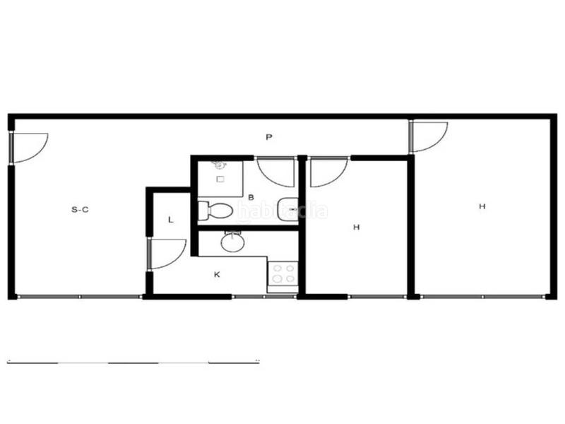 Foto 6001ea4a-664f-4e73-8811-fa3d61d5d243. Piso  en venta en calle teulada en Besòs - Maresme Barcelona