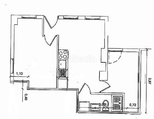 Foto ebdb92b9-31ad-413d-a053-4ac7d6fbd7c3. Apartament amb calefacció aparcament a Numancia Madrid