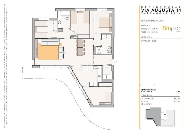 Foto 196ca0d5-855d-4b63-842a-7309e9bafa93. Appartement 130m<sup>2</sup> dans via augusta 14 dans Llevant Tarragona