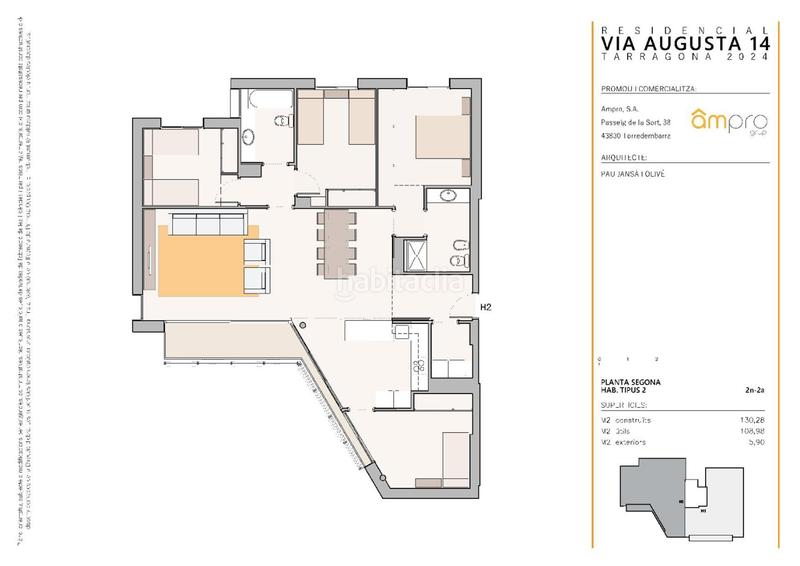 Foto f4540c80-fbf0-45a2-91a5-1b429c747f16. Flat 130m<sup>2</sup> in via augusta 14 in Llevant Tarragona