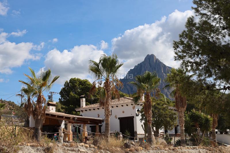 Foto 88a64780-90a0-4aae-b483-62ffe325779c. Country house with fireplace heating parking in Finestrat pueblo Finestrat