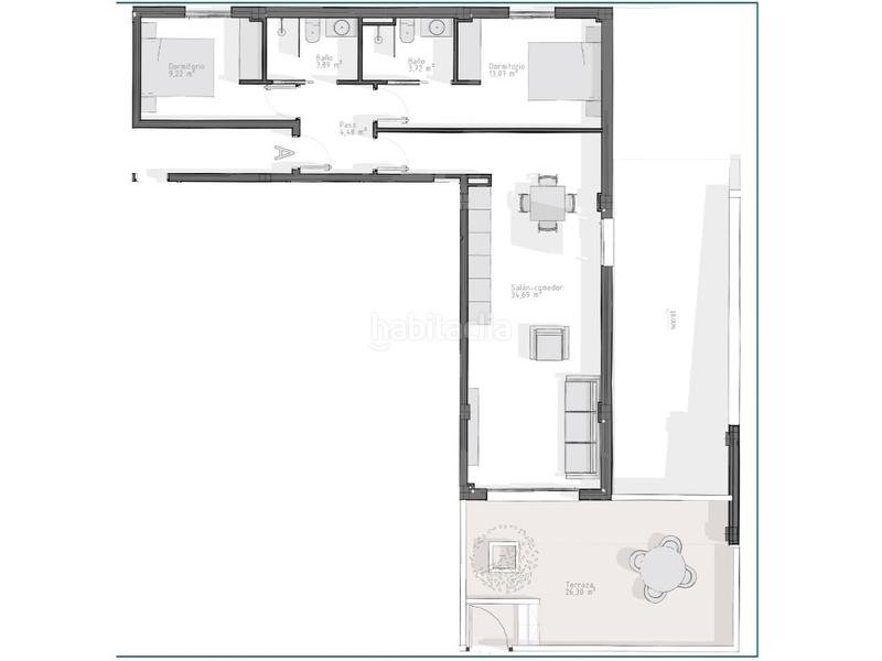 Foto 27de591e-916c-42a6-9d7b-473fc7ade747. Appartement avec piscine dans El Hornillo Águilas