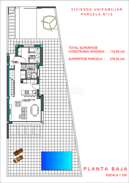 Foto 30369d9f-717c-49f0-a528-1e13a3120d69. Chalet with parking pool in Aguas Nuevas Torrevieja
