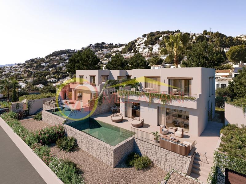 Foto 3be98a3d-59e0-4e43-ab81-b4a00fba3f8b. Chalet espectaculares y espaciosas villas en Pinar de Advocat-Cometa Moraira