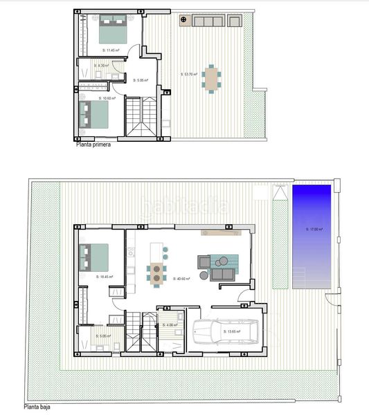 Foto f8ec83c6-0640-486c-a3d1-8a7cf556c93c. Chalet en calle calle isla barqueta 54-8 preciosas villas al lado de las playas en Alcázares (Los)