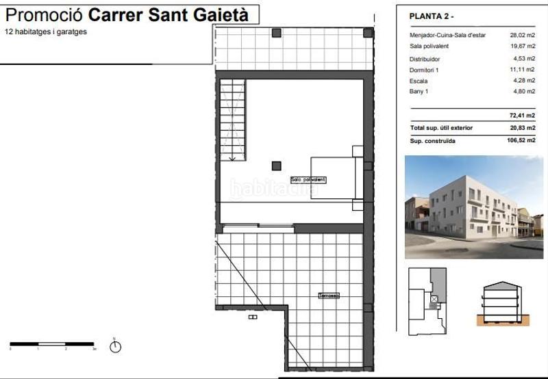 Foto 9b3486cb-7804-4e71-99de-1aa9e8abc768. Appartamento con riscaldamento parcheggio in Centre Rubí