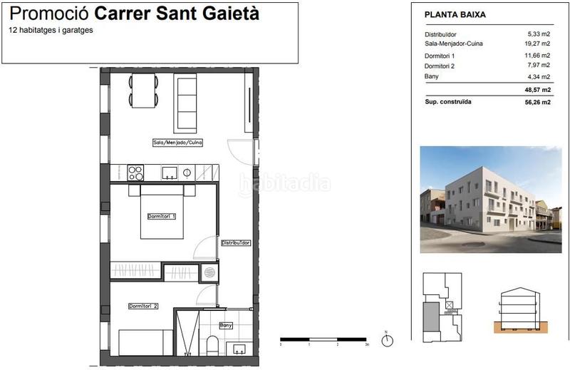 Foto eb5b2364-8f12-42b7-91a2-e295fa82dcc1. Appartamento con riscaldamento parcheggio in Centre Rubí