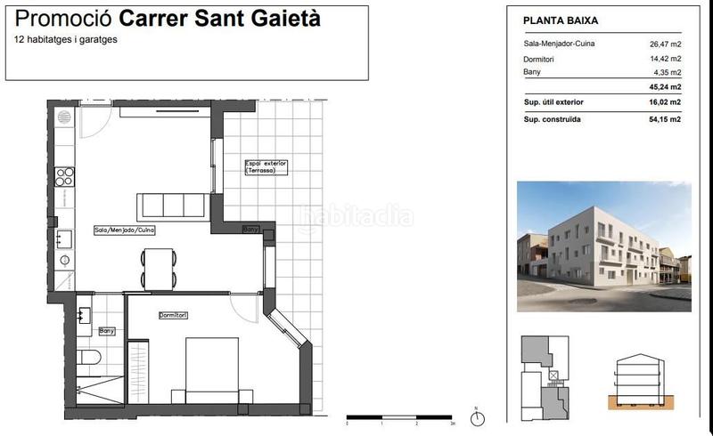 Foto 9c2ef1f5-d6f5-4b40-a992-5cd901cd14cd. Etagenwohnung mit heizung parking in Centre Rubí