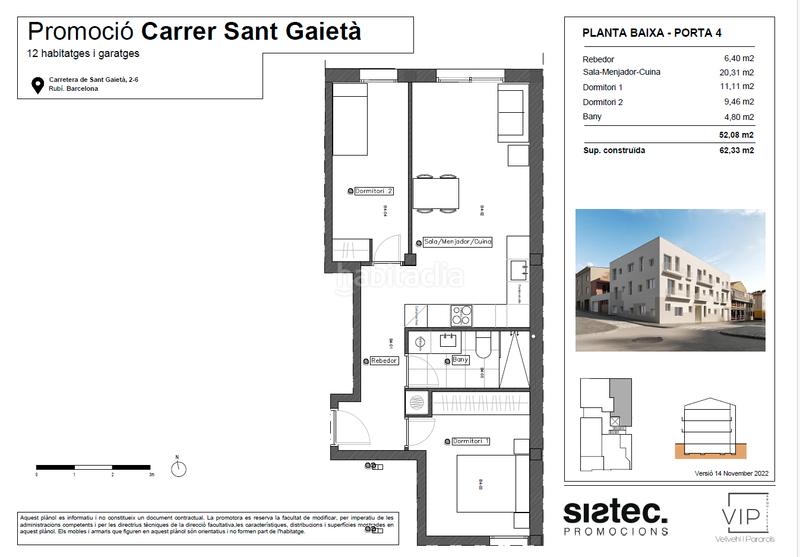 Foto c4d3ffd9-046d-4655-9193-df8b4cf8af76. Pis amb calefacció aparcament a Centre Rubí
