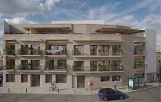 Edifici  Carrer valencia. Obra nueva en n�quera