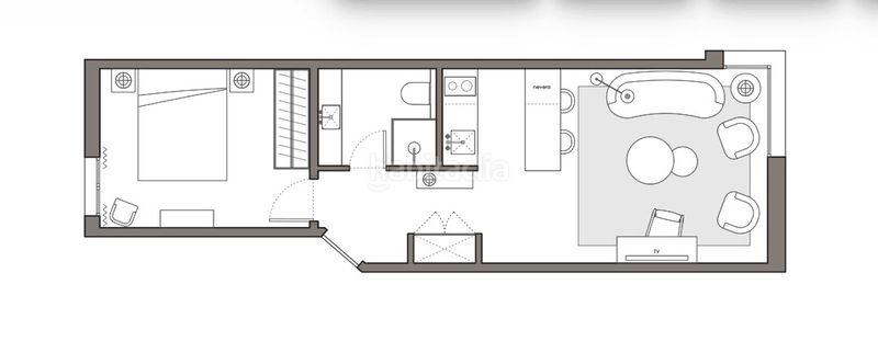 Foto 8d98fd3c-b0e9-4ff0-84a8-440447a6bb38. Apartament amb calefacció aparcament a Almagro Madrid