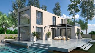 Haus  Montagut. Promocin small glass  urb. las tres calas  zona montaa