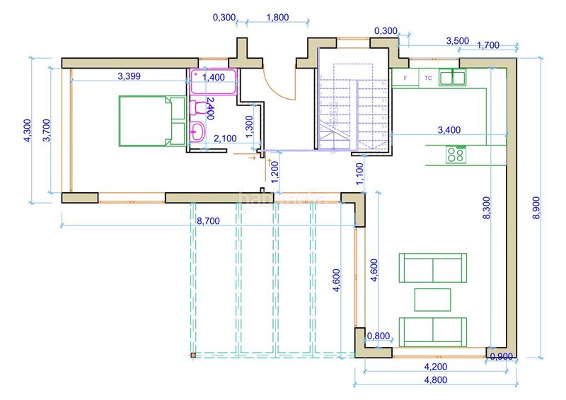 Foto 804fe6f1-85d4-4299-8c15-2273c9871b86. Casa amb piscina a Les Tres Cales Ametlla de Mar (L´)