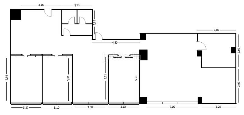 Foto b8f146b3-7755-4bfd-b96d-6f5a4ff7e8c9. Location bureau avec chauffage dans Castillejos-Cuzco Madrid