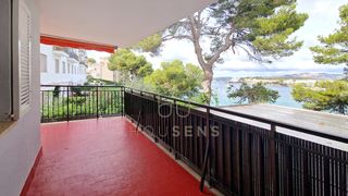 Rent Flat in Santa Ponça. Piso en primera línea vista al mar en santa ponsa