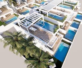 Appartement à Balcón de Finestrat-Terra Marina. Pisos de 3 dormitorios con piscina privada en gran urbanización