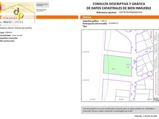 Terrain résidentiel à Calle valencia 25. Suelo urbano en venta en pinós (alicante)