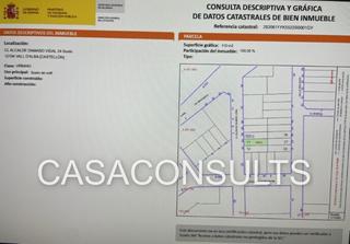 Terreny residencial a Vall d´Alba. Solar urbano en el centro de vall d´alba
