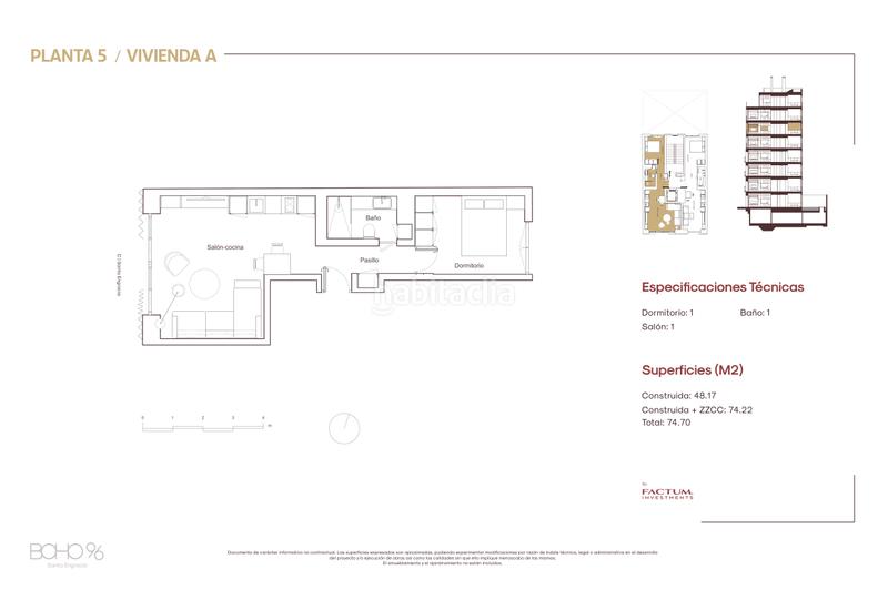 Foto e0875394-b323-49a9-bbef-ba130cda5848. Flat 75m<sup>2</sup> in calle de santa engracia 96 in Almagro Madrid