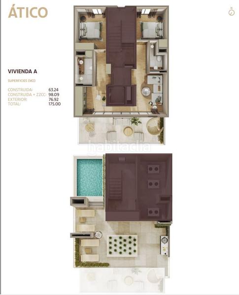 Foto 454c228b-97a0-4407-90d1-005f820b4f9a. Penthouse 175m<sup>2</sup> in calle de santa engracia 96 in Almagro Madrid