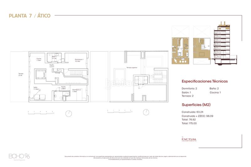 Foto ecc383b8-ea4d-4cc3-8deb-0585bf5310c1. Penthouse 175m<sup>2</sup> in calle de santa engracia 96 in Almagro Madrid