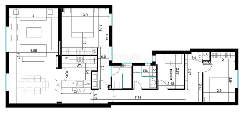 Foto 84a42e7e-9e21-4bf9-9f24-565d75484369. Flat with heating in Almagro Madrid