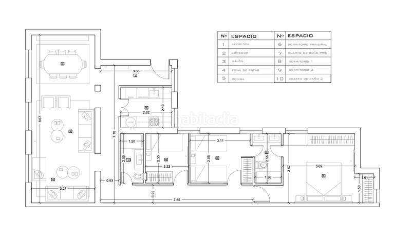 Foto 6abb0d22-86df-4b4c-a31b-98416bfaf115. Appartement avec chauffage dans Recoletos Madrid