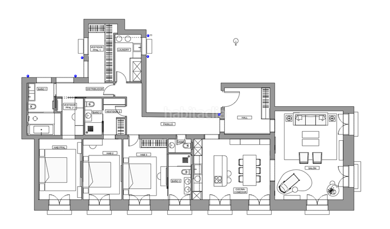 Foto 741a9e9e-a107-4384-b5b0-df9be6918c56. Etagenwohnung mit heizung in Justicia-Chueca Madrid