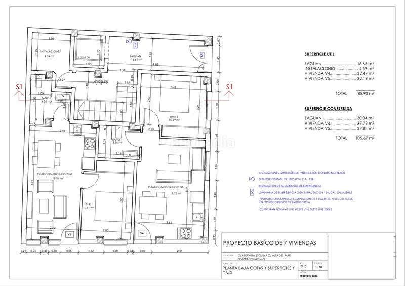Foto 2d6a8c28-a6fc-464c-abd8-f75d95218415. Residential plot in Natzaret Valencia