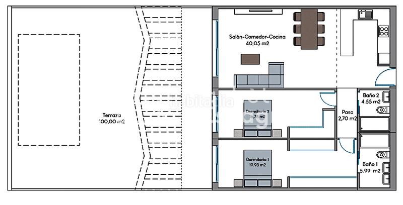 Foto a4a1ab22-c9a9-4cb2-8d9f-0a6a7e2cd767. Piano terra in balcón de Finestrat-terra marina Finestrat