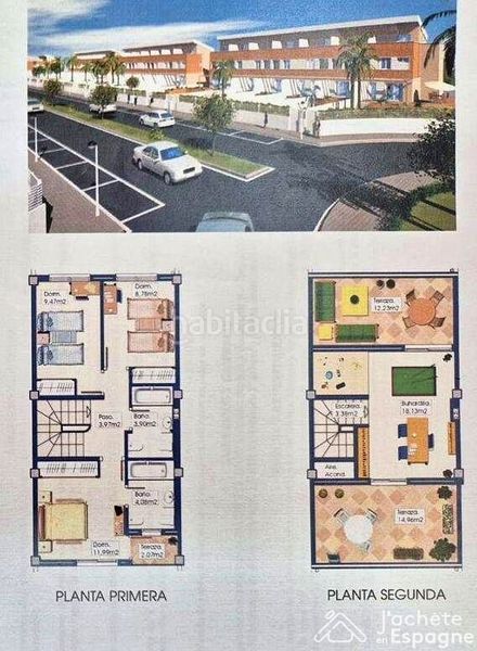 Foto 300652c2-8a9c-49ee-806d-d31b12e2f432. Casa adossada amb aparcament a Papa Luna - Platja del Gurugú Benicarló