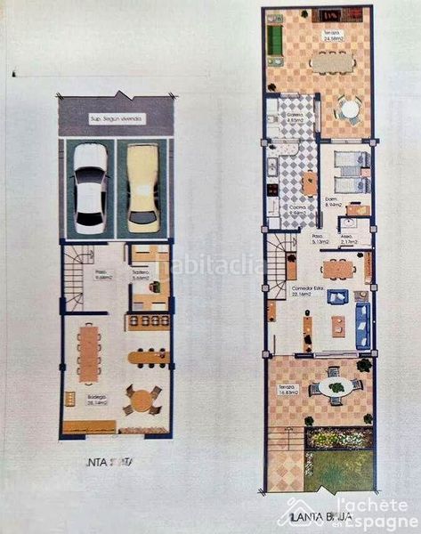 Foto 6e4aa57e-7191-43da-b336-b9b7a54439ae. Casa adossada amb aparcament a Papa Luna - Platja del Gurugú Benicarló