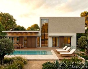 Casa  238. Obra nueva de diseño con piscina  la cañada
