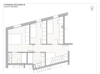 Duplex in Carrer de feijóo 39. Feijoo segundo b terraza de 24m2