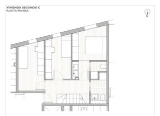 Duplex in Carrer de feijóo 39. Feijoo segundo c con terra de 36m2 construidos