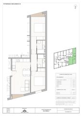 Pis a Carrer de feijóo 39. Feijoo segundo d con balcon de 3m2