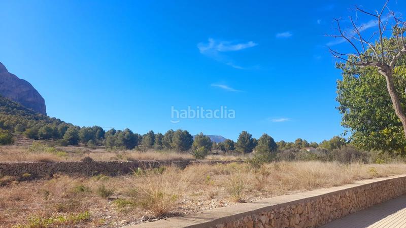 Foto 8e7649e6-5237-45d1-bdc8-14c0fb7a3bc9. Finca rústica terreno urbano en venta en monte ponoig. en Polop