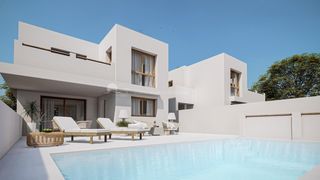 Xalet a Escandinavia-Cautivador. Exclusivas villas con piscina privada en alfaz del pi