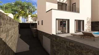 Casa aparellada a Finestrat Pueblo. Residencial exclusivo villas de alto standing en la costa blanca