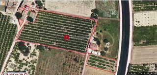 Country house  Carrer de berna. En venta en jesus, tortosa, finca de naranjos con almacen y casa