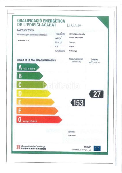 Foto 4ef34a30-c555-4226-9224-83fb8ef063ea. Casa con riscaldamento in Centre Tortosa
