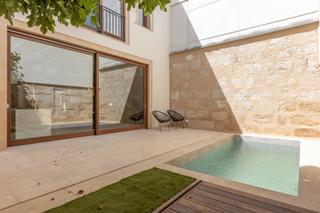 Masía en Pollença Poble. Casa espectacular en pollensa con piscina, terraza y detalles ma
