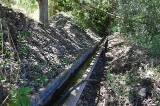 Propriété à Calle carretera 11. Huerto con agua de acequia