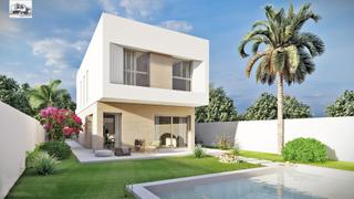 Xalet en Calle calle pintor joan mir 1. Vivienda unifamiliar en maravisa con piscina incluida