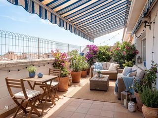 Àtic  Calle joaquim jorba. Amplio piso céntrico con espectacular terraza, parking y traster