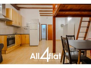 Piso  Monec. Loft en venta de 39 m2 en el born con balcón, baño, cocina. amue