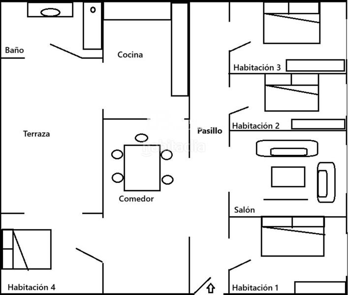 Foto 9efbcf9b-e5bb-4a11-a30d-b7df889cb1d3. Appartement dans Plaça de Toros Palma de Mallorca