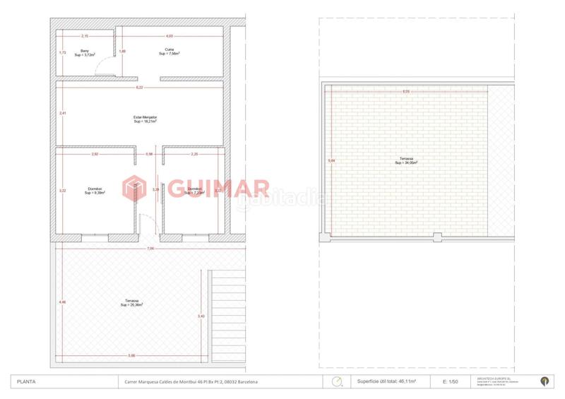 Foto a7261a39-b6c4-4660-a218-63322e1d7daa. Etagenwohnung in Guinardó Barcelona