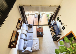 Dplex a El Pedr. Dplex de 4 habitaciones en el centro de palams con jardn y pi
